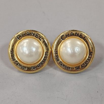 CHANEL X Karl LAGERFELD Circa 1988 - PAIR...