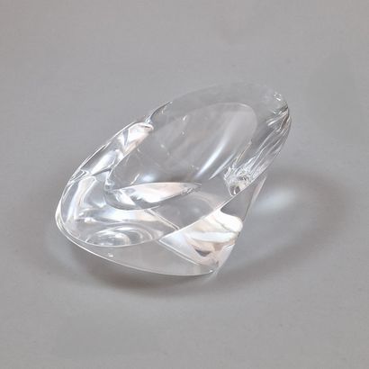 BACCARAT PORTE-PIPE en cristal blanc moulé
Marque...
