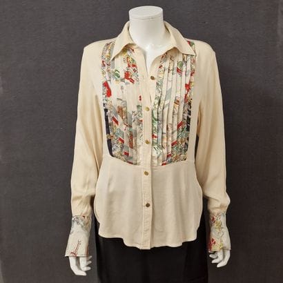 HERMES HERMES PARIS MADE IN FRANCE - CHEMISE...