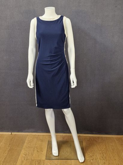 LAUREN By Ralph LAUREN - Draped sleeveless...
