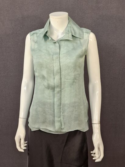 CHANEL X Karl LAGERFELD Circa 2001 - Celadon...