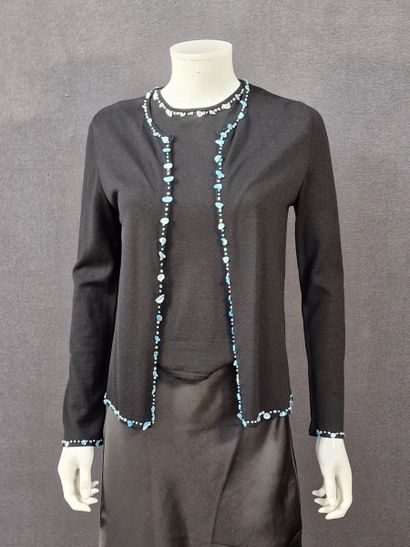 Gianni VERSACE - LOT COMPOSED OF TWO TWIN-SETS...