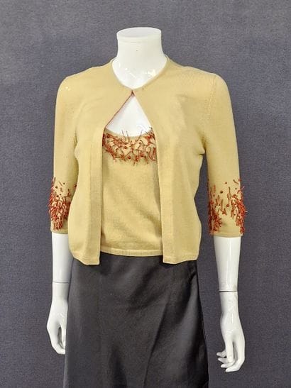 Gianni VERSACE - LOT COMPOSED OF TWO TWIN-SETS...