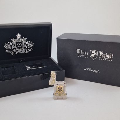 S.T. DUPONT - 'WHITE KNIGHT' BRIQUET (2014)...