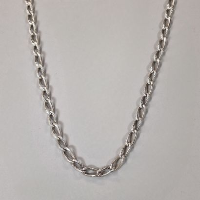 HERMES PPARIS - SAUTOIR in silver 925 thousandths...