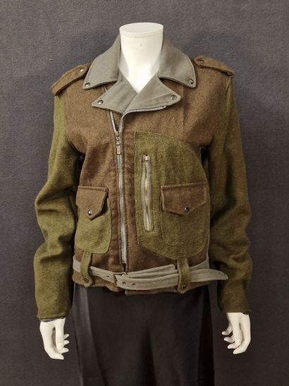 Christian DIOR MONSIEUR - Zipped woollen...