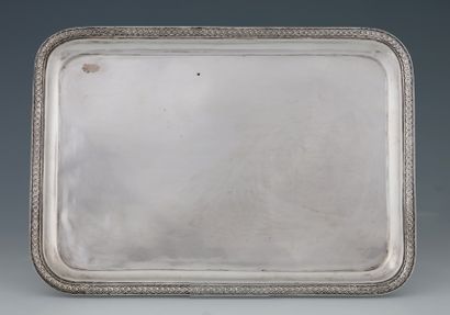 PETIT PLATEAU DE SERVICE RECTANGULAIRE à...