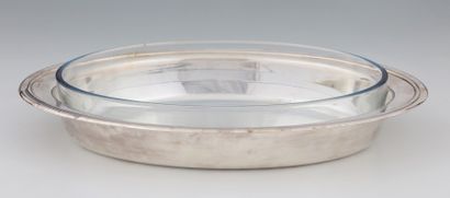 CHRISTOFLE MODELE VIBRATIONS - PLAT A GRATIN...