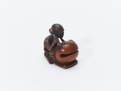 JAPON, période Edo, XIXe Siècle
Netsuke en...