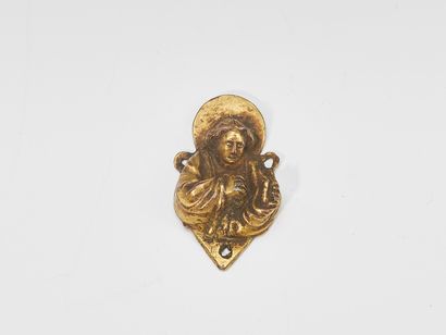 Figure d’applique, élément d’une croix ?,...