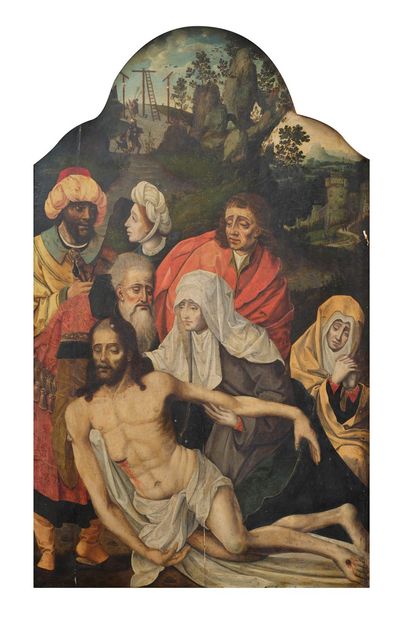 Ecole FLAMANDE vers 1530, entourage du maître...