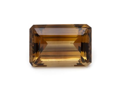 Large rectangle cut citrine.
Weight: 218...