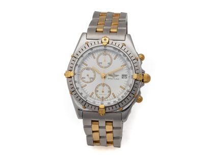 BREITLING ''CHRONOMAT'' - Steel chronograph...