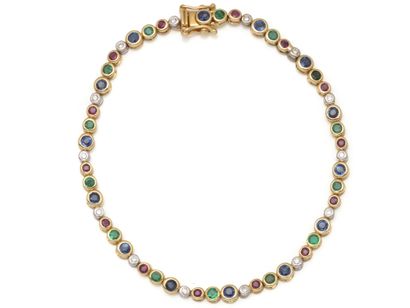 2-tone ARTICULE BRACELET in 750 thousandths...