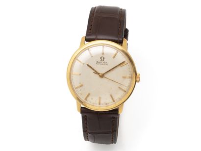 OMEGA - Men's wristwatch in 750 thousandths...