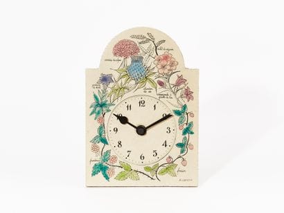 Roger CAPRON (1922-2006)
PENDULE AUX FLEURS...