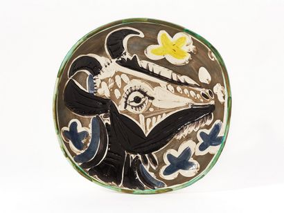 Pablo PICASSO (1881-1973) Edition MADOURA
GOAT'S...