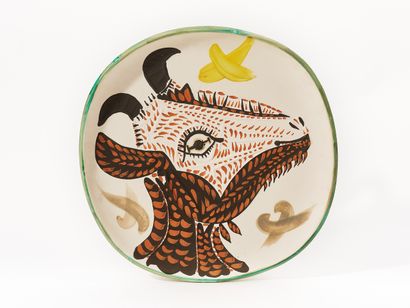 Pablo PICASSO (1881-1973) Edition MADOURA
GOAT'S...