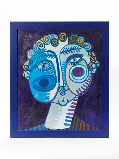 Roger CAPRON (1922-2006)
VISAGE
Huile sur...