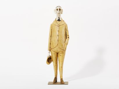 CHASSE-POT (1933-2010)
HOMME AU CHAPEAU
Céramique...