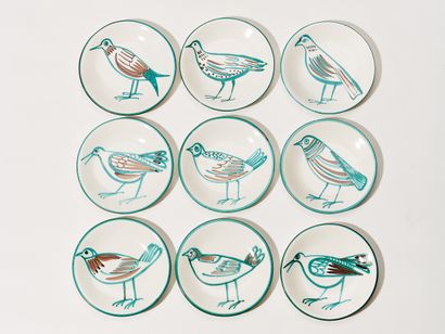 Robert PICAULT (1919-2000)
SERVICE AUX OISEAUX...