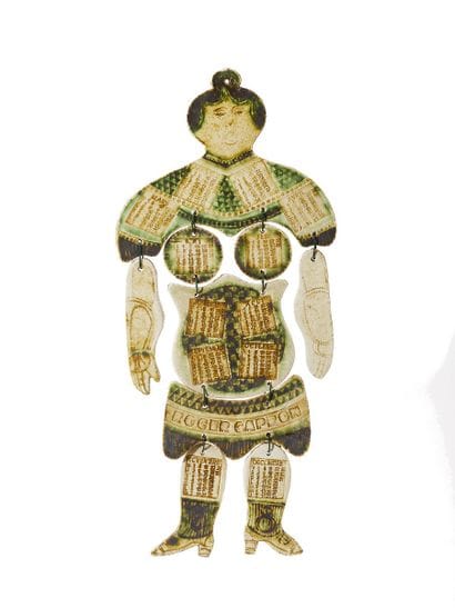 Roger CAPRON (1922-2006)
MARIONNETTE ARTICULEE...