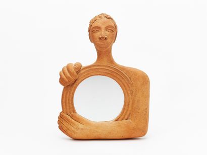 ANONYMOUS
PERSONAL MIRROR circa 1960-1970
Stoneware...