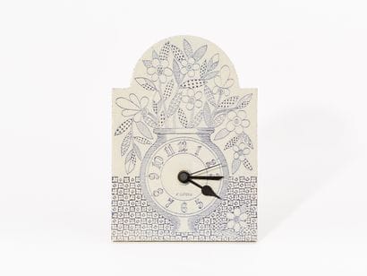 Roger CAPRON (1922-2006)
PENDULE AU VASE...