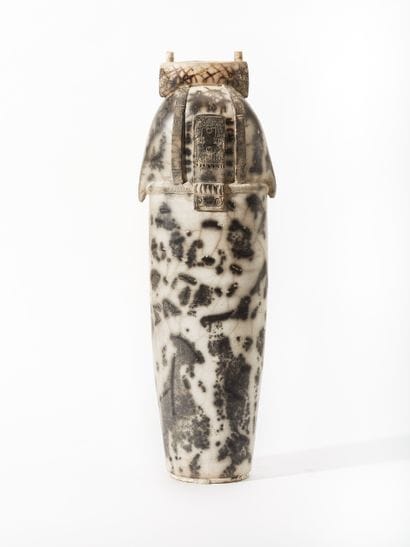 Thierry FINIDORI (1955-2017)
VASE TOTEM
Raku...