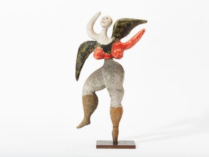 Roger CAPRON (1922-2006)
LA DANSEUSE
Terre...