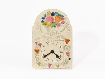 Roger CAPRON (1922-2006)
PENDULE AU POT FLEURI...