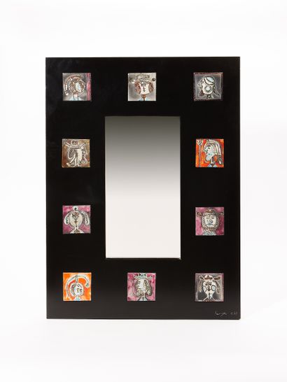 Roger CAPRON (1922-2006)
MIROIR AUX VISAGES,...