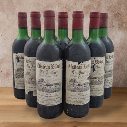 CHATEAU BODET LA JUSTICE - CANON FRONSAC...