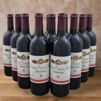 CHATEAU CROIZET BAGES - PAUILLAC - 2000
12...