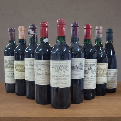 LOT of 9 BOTTLES : CHATEAU SAINT PIERRE -...