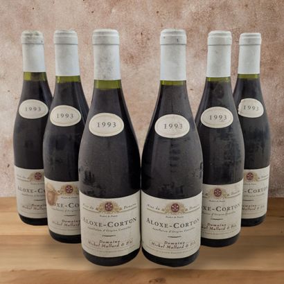 ALOXE CORTON - MALLAR - 1993
6 bouteilles
Etiquettes...