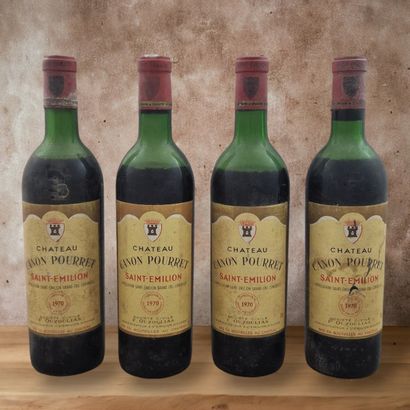 CHATEAU CANON POURRET - SAINT EMILION - 1970
4...