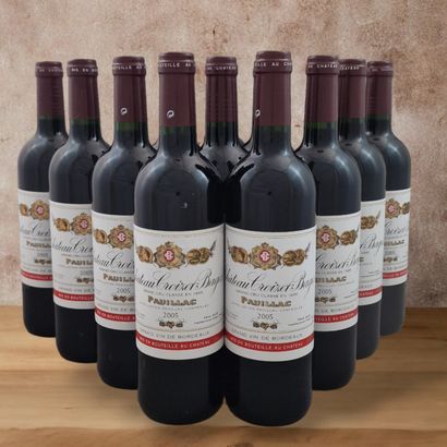 CHATEAU CROIZET BAGES - PAUILLAC - 2005
12...