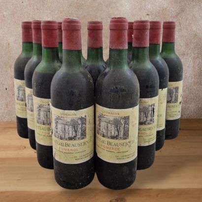 CHATEAU BEAUSEJOUR - POMEROL - 1971
13 bottles
Labels...