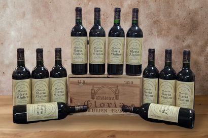 CHATEAU GLORIA - SAINT JULIEN - 1998
12 bouteilles
TBE...