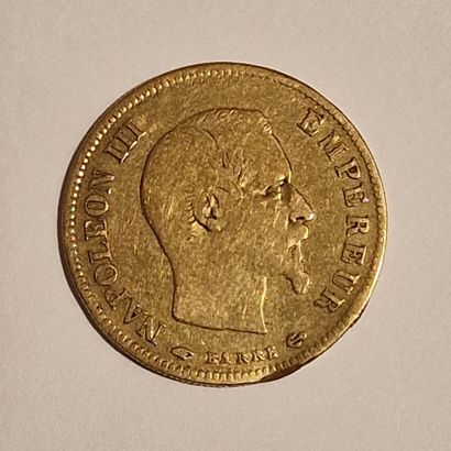 1 PIECE DE 10 FRANCS FRANCAIS OR Napoléon...