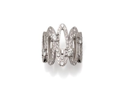 BULGARI ''ELYSIA''- Ring in 750 thousandths...