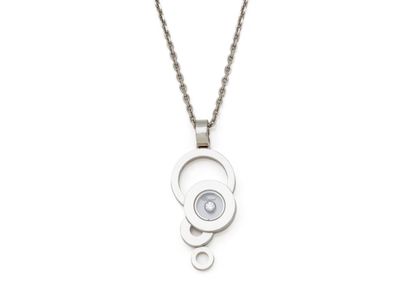 CHOPARD ''HAPPY DIAMONDS'' - NECKLACE in...
