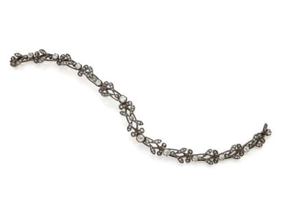 DELICAT BRACELET articulated in 800 silver...