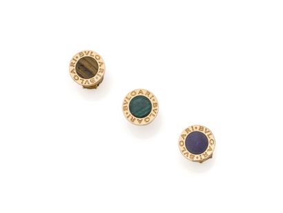 BULGARI - SET in 750 thousandths pink gold,...