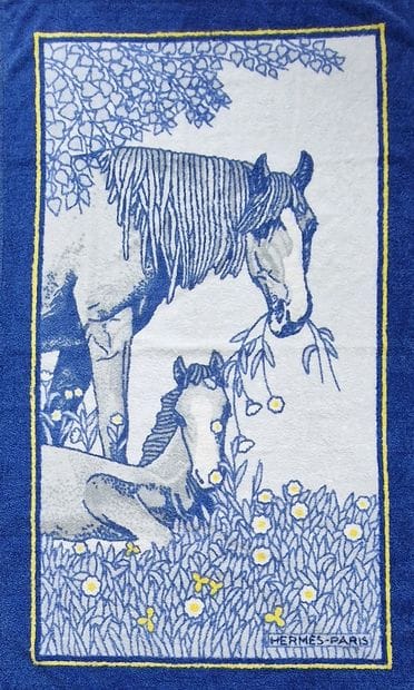 HERMES Paris made in France - BEACH DRAP...