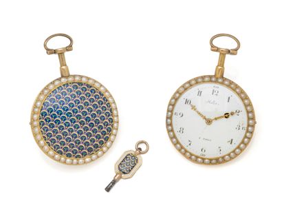 MALLET à PARIS - MONTRE DE POCHE en or 750...