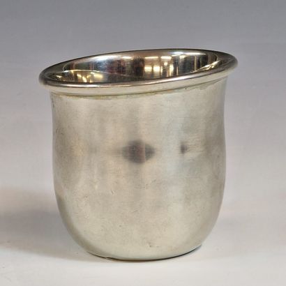 HERMES Paris made in France - PEWter GOBELET.

Expert...