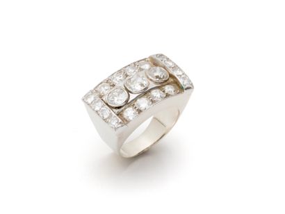 ELEGANTE 585 karat gold and 850 thousandth...