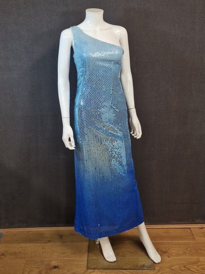 MOSCHINO Cheap Chic - Asymmetrical sequined...
